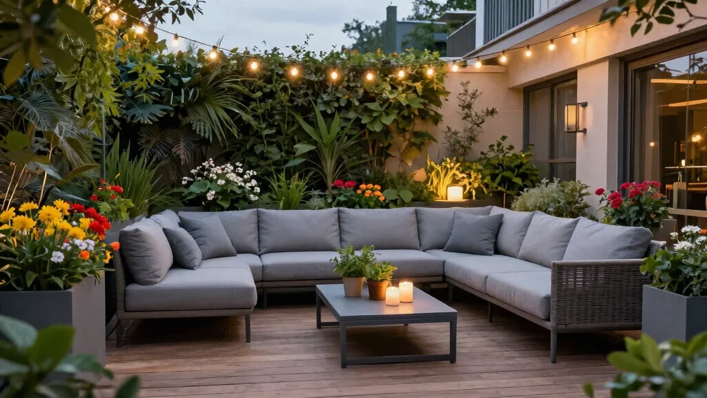 10 Long Patio Furniture Layout Ideas for Vertical Gardening Solutions
