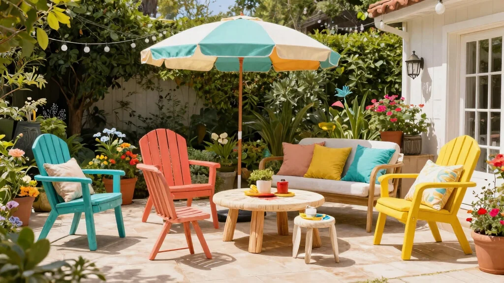 11 Colorful Patio Furniture Ideas for Vibrant Outdoor Spaces