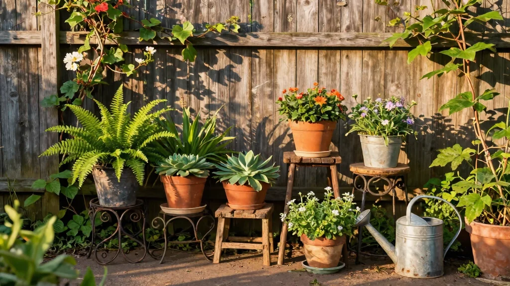 11 Vintage Plant Stand Ideas: Antique Charm