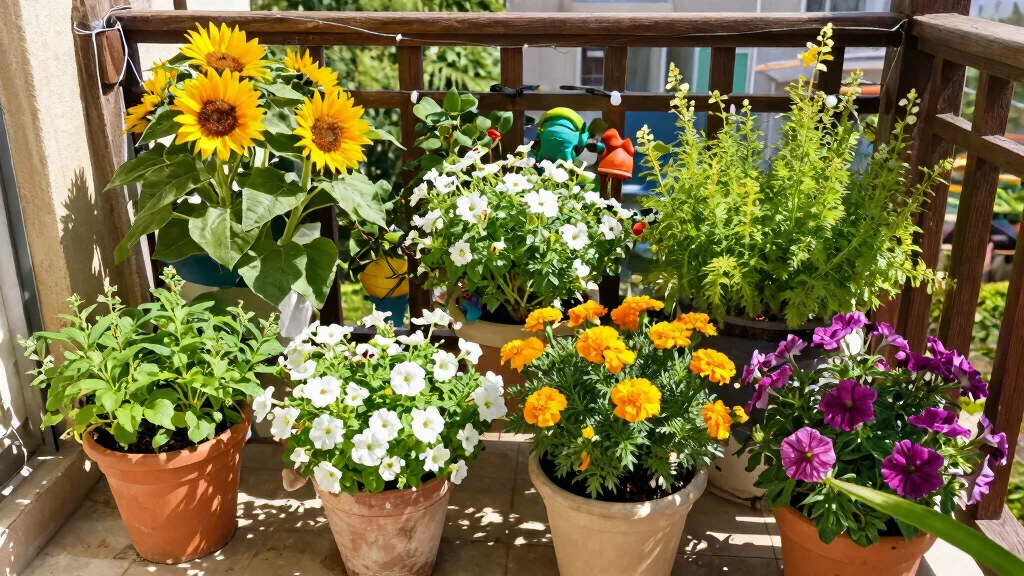 12 Mixed Flower Pots Ideas: Colorful Mix