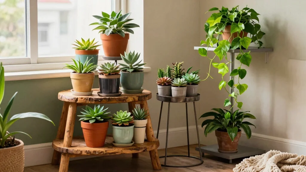 12 Tiered Plant Stand Ideas for Layered Beauty