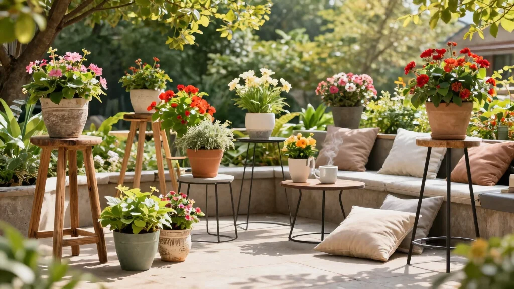 14 Outdoor Plant Stand Ideas Patio Perfect