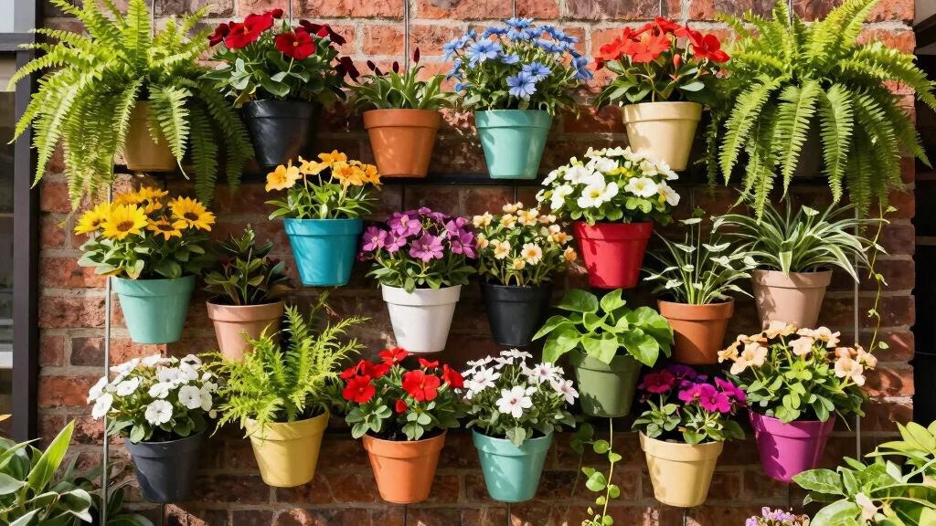 15 Flower Pot Ideas: Creative Arrangements for Vertical Spaces